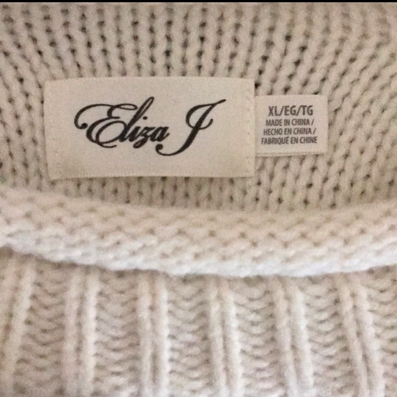 SOLD Sweater Dress Eliza J - Picture 6 of 8